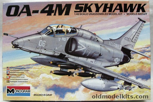 Monogram 1/48 OA-4M Skyhawk, 5436 plastic model kit